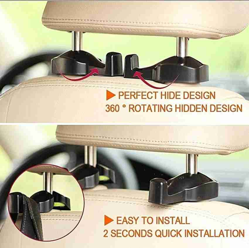 Car back seat headrest hook discount