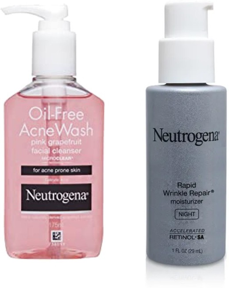 Neutrogena Oil Free Acne Moisturizer, Pink Grapefruit Face