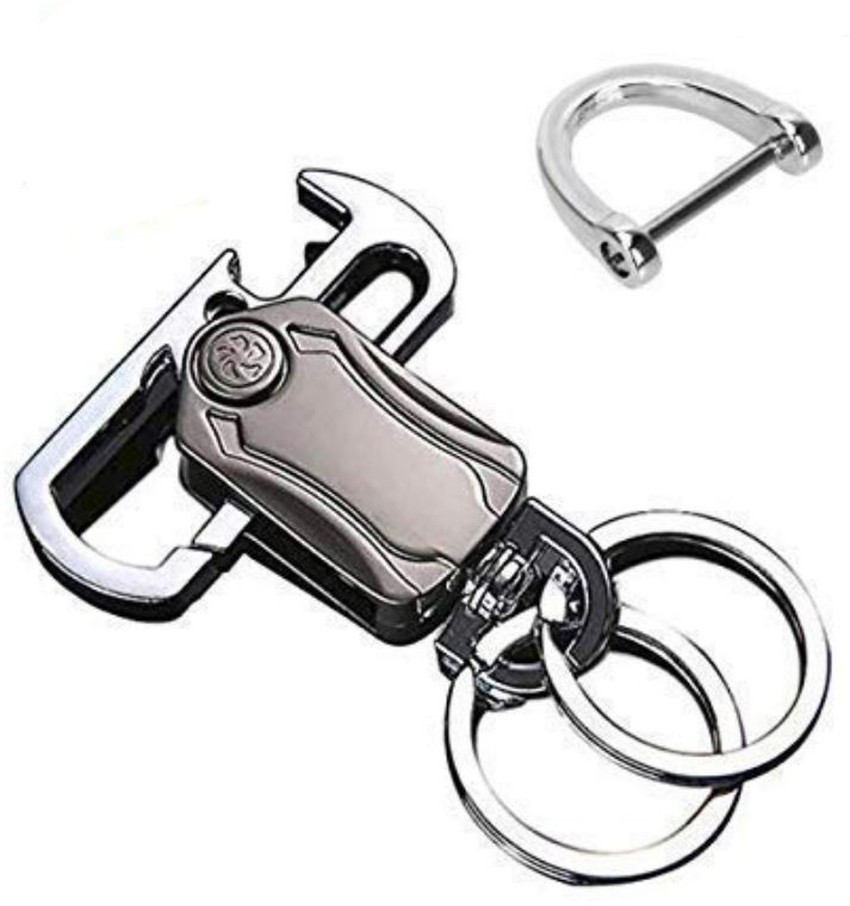 Multi-functional Car Auto Spinner Keychain Bottle Opener Key Ring