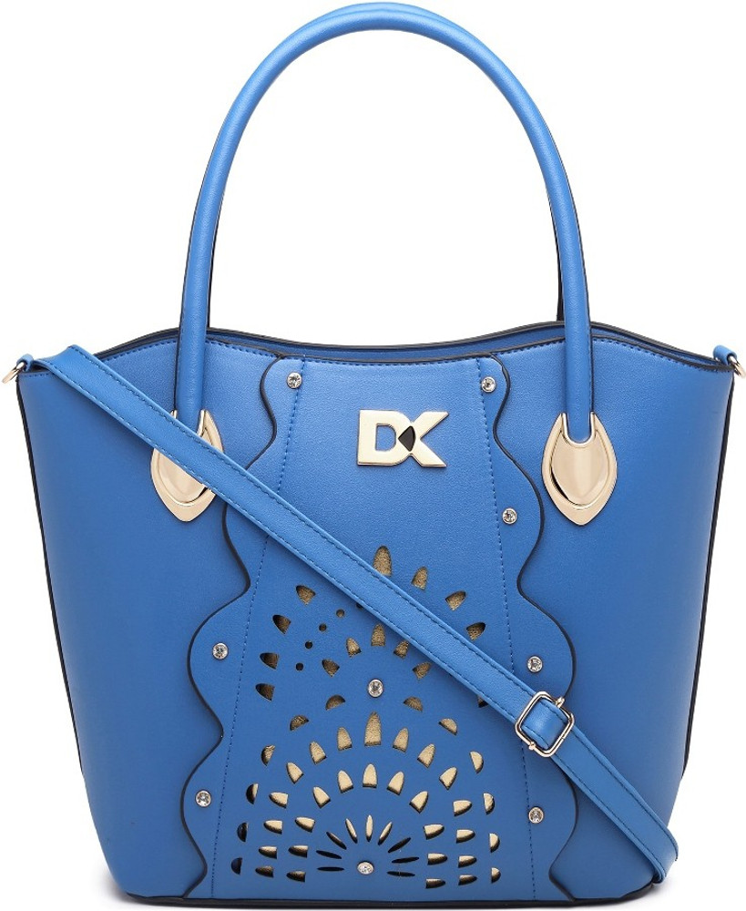 Buy Diana Korr Women Blue Handbag Blue Online Best Price in India Flipkart