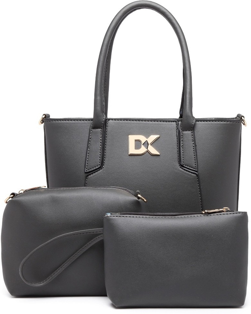 Buy Diana Korr Women Grey Handbag Grey Online Best Price in