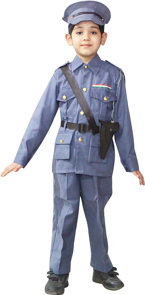 Unisex Kids Cotton Indian Air Force Uniform, Size: Medium