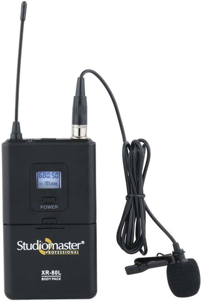 Studiomaster XR 80LL dual collar wireless microphone Microphone