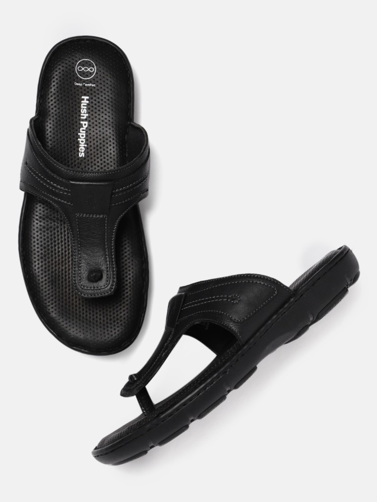 HUSH PUPPIES Men Black Sandals Buy HUSH PUPPIES Men Black