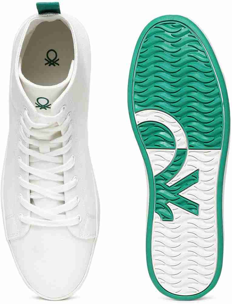 United colors of discount benetton white shoes