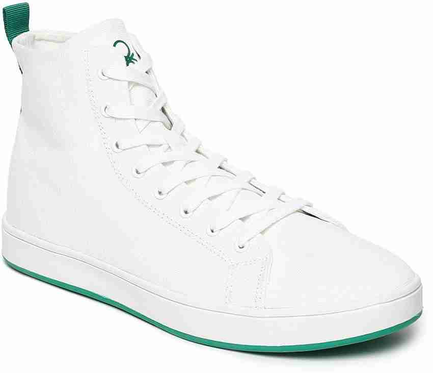 United colors of hotsell benetton shoes white