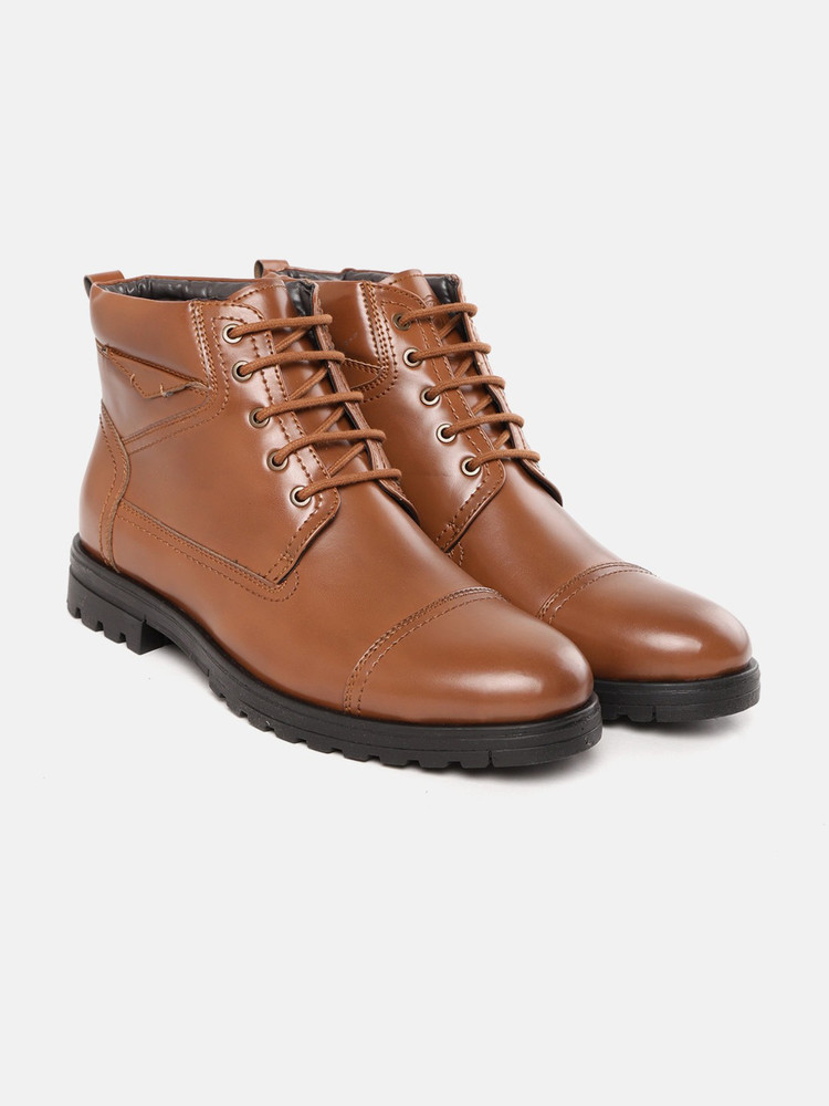 Roadster tan boots top