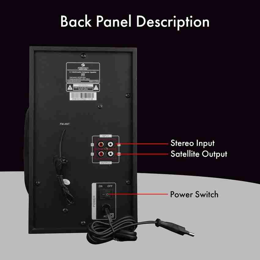 Buy ZEBRONICS HOPE 2.1 40 W Bluetooth Home Theatre Online from