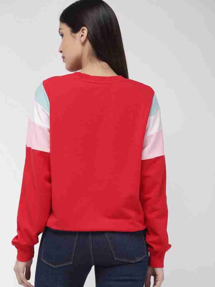 LEVI S Full Sleeve Color Block Women Sweatshirt Buy LEVI S Full