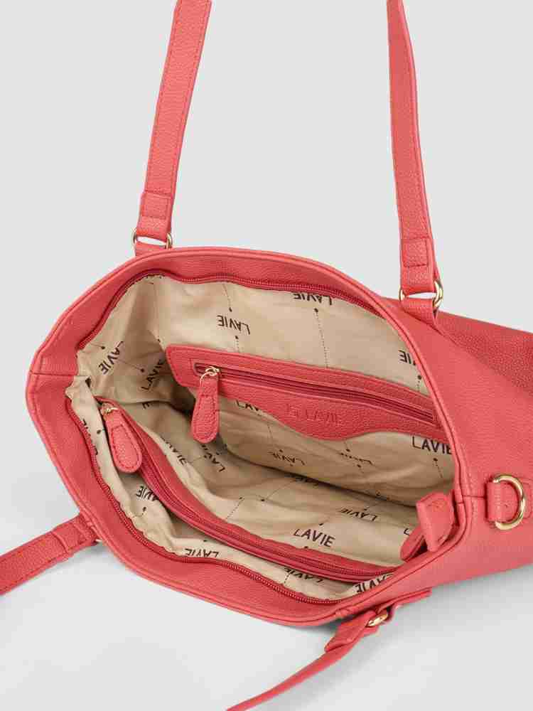 Buy LAVIE Women Pink Shoulder Bag Pink Online Best Price in