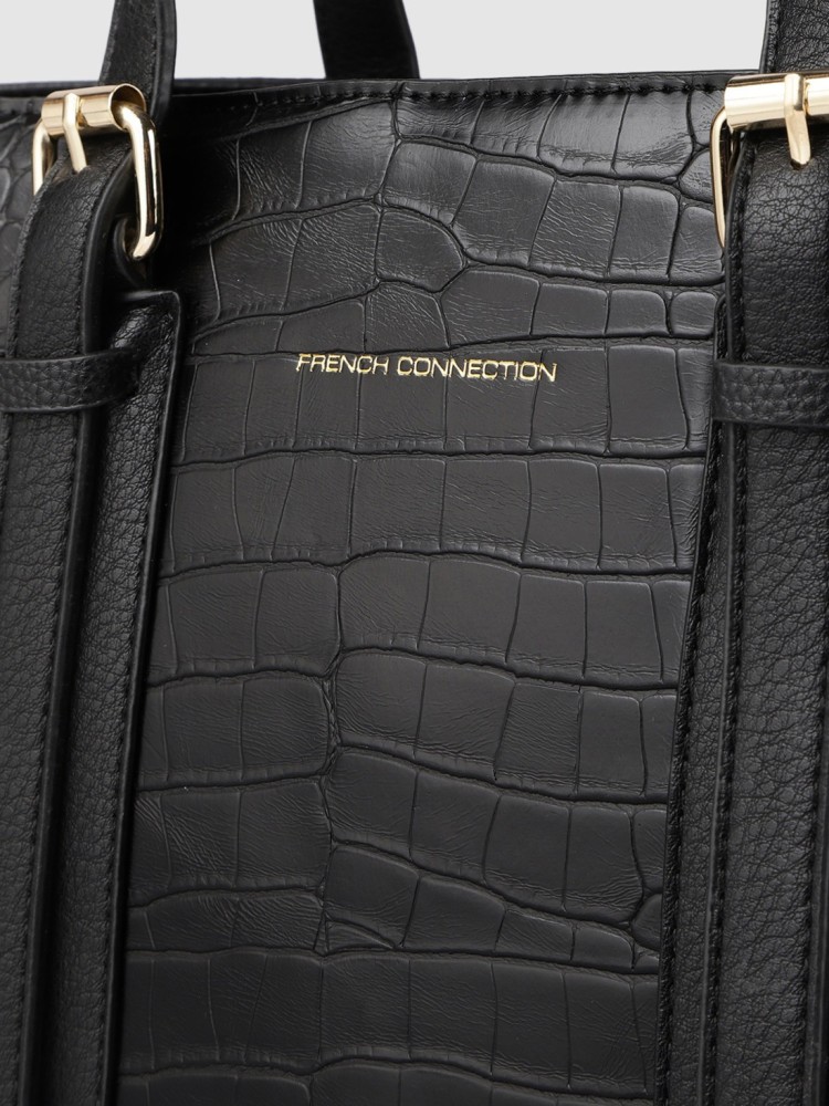 French connection black online bag