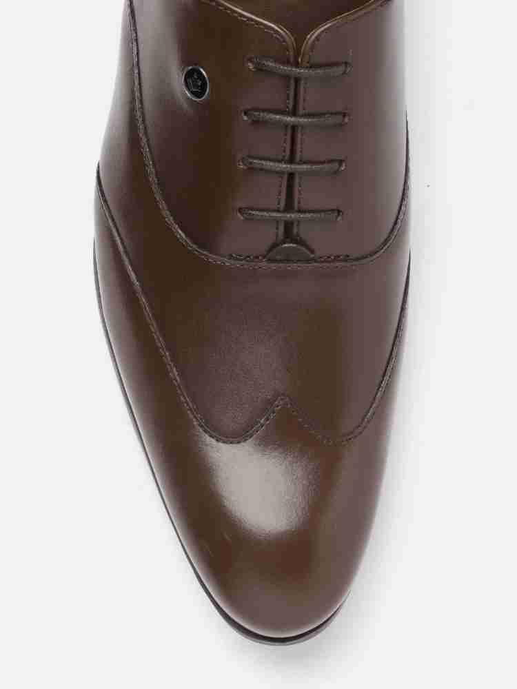 Buy Louis Philippe Men's Brown Oxford Shoes for Men at Best Price