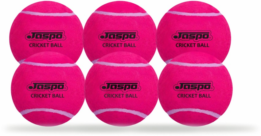 jaspo Natural Rubber Synthetic Cricket Tennis Balls Pack of 3 (Light,  Medium & Heavy Weight)