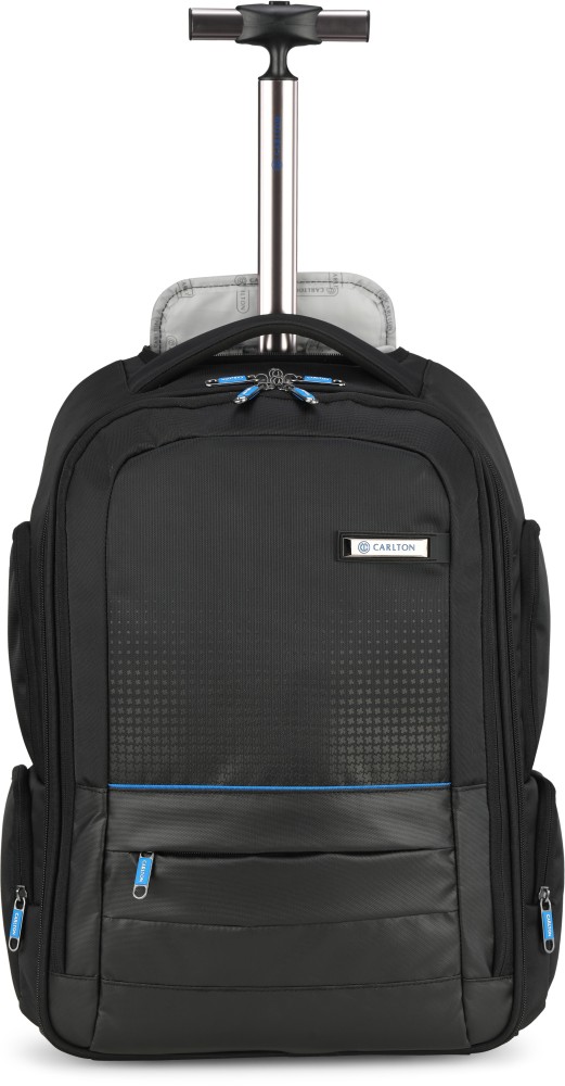 CARLTON Westend 45 L Trolley Laptop Backpack Black Price in