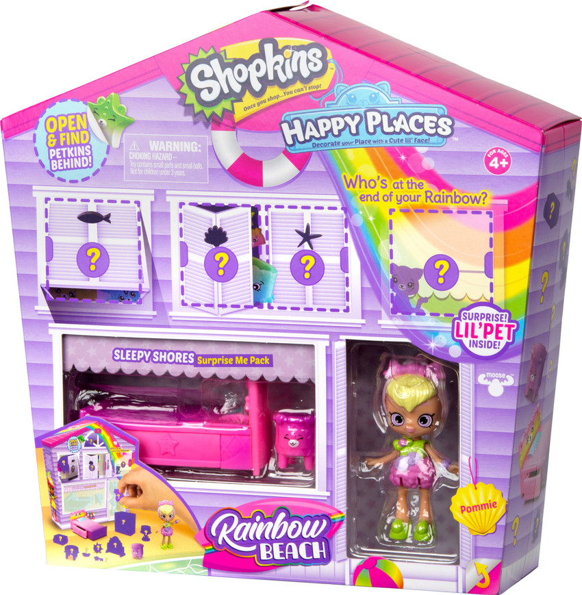Shopkins Happy Places SEASON 5 SURPRISE ME PK SLEEPY SHORES