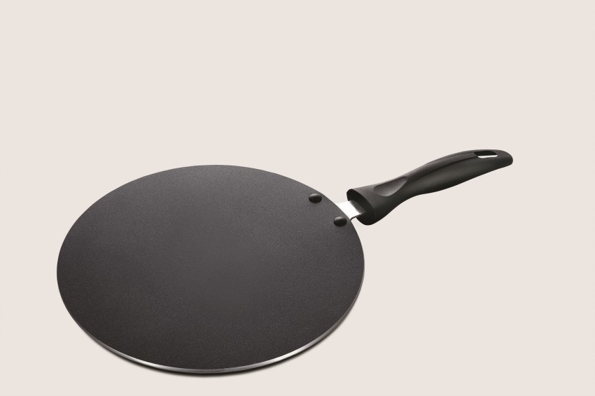 Aluminium Diamond Non Stick Flat Dosa Tawa, Diameter: 8 Inch