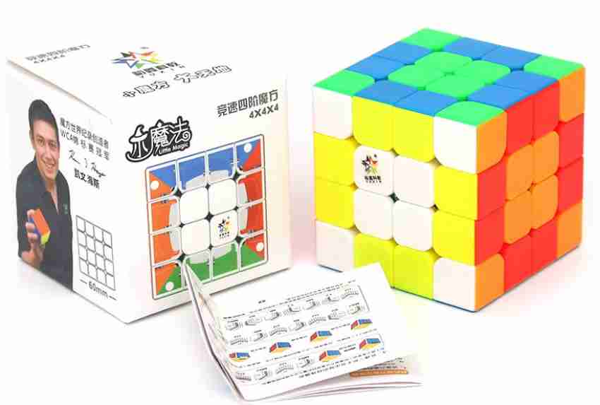 YuXin Little Magic 4x4 Magnetic Magic Cube Professional Speed