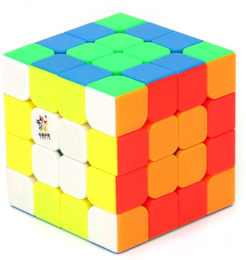 YuXin Little Magic 4x4 Magnetic Magic Cube Professional Speed