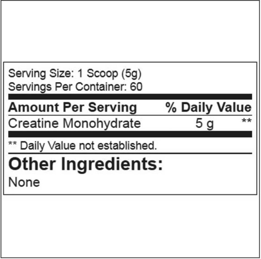 RSP Nutrition, Creatine Monohydrate Powder, 5 g, 10.6 oz (300 g)