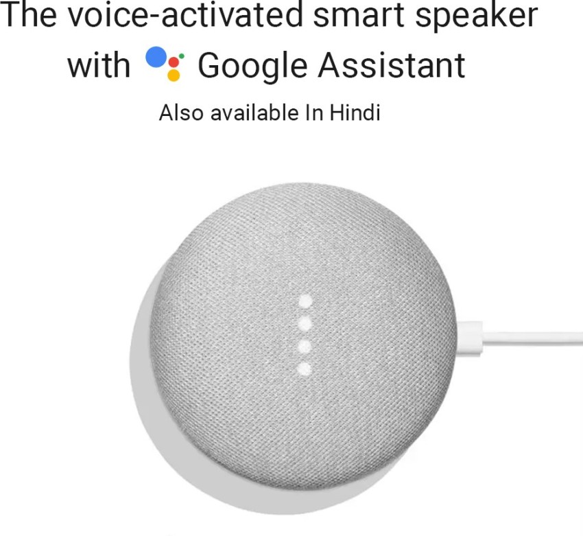 Home Mini with Google Assistant Smart Speaker (Chalk)
