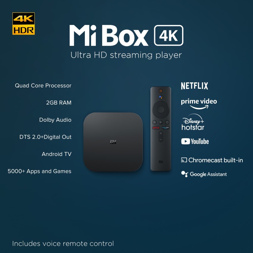 Mi Box 4k Media Streaming Device - Mi 