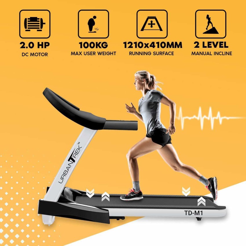 Powermax Fitness TD M1 4HP Peak SemiAuto Lubrication Android iOS