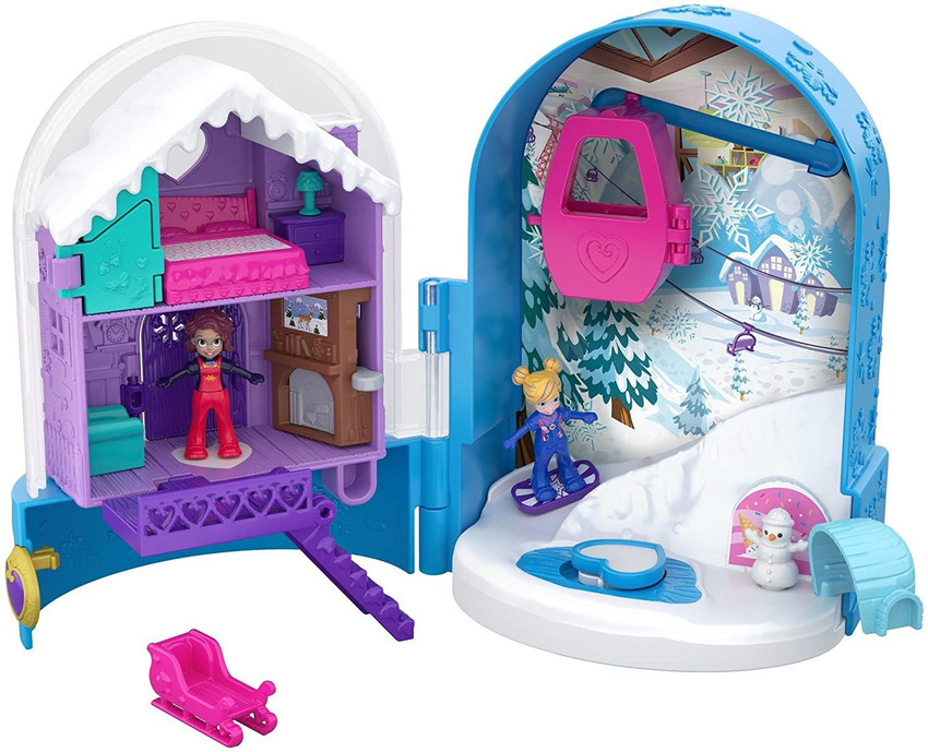 Polly Pocket Big Pocket World Snowball Surprise Big Pocket