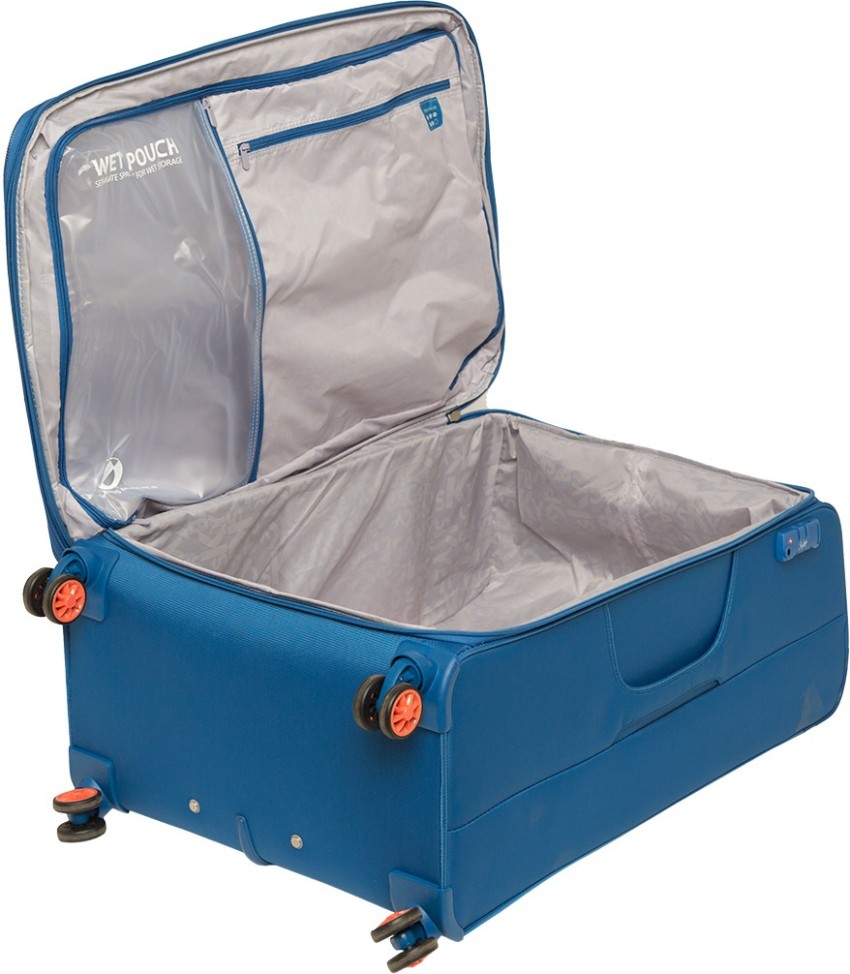 SKYBAGS Vanguard Plus Expandable Check in Suitcase 28 inch Blue