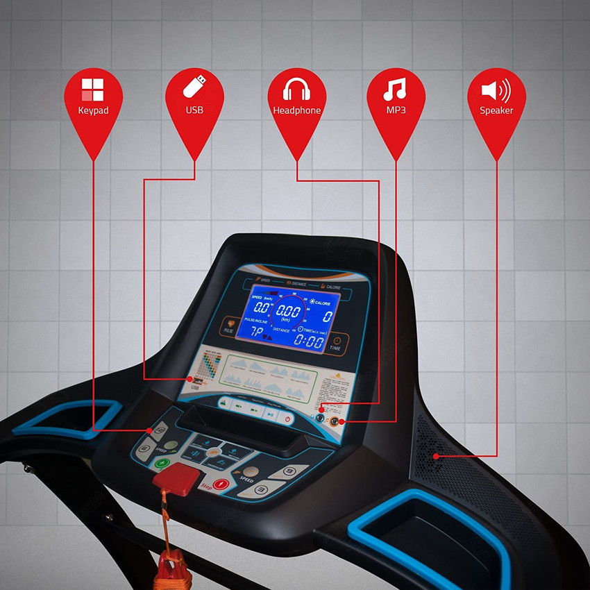 Powermax Fitness MaxTrek TDM 110 2HP Peak LCD Disp