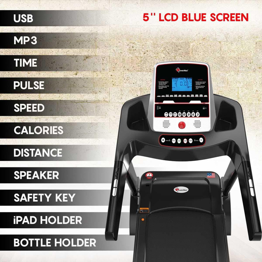 Powermax Fitness TAC 330 6HP Peak 15kmph 130kg Max Weight MP3