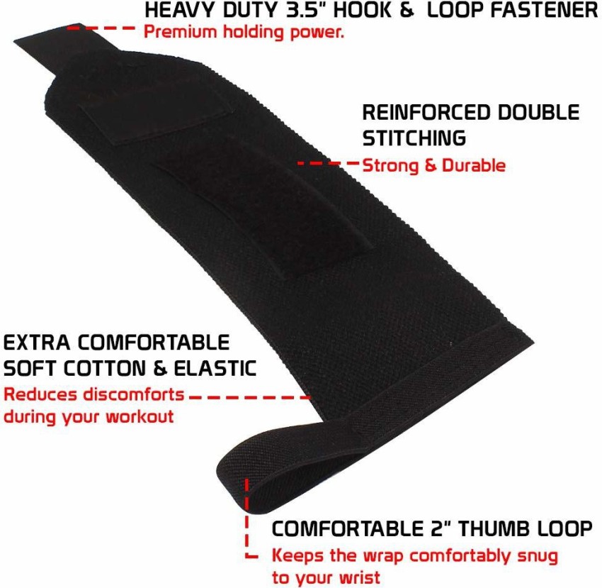 Durable Wrist Supporter for Gym - Comfortable & Adjustable