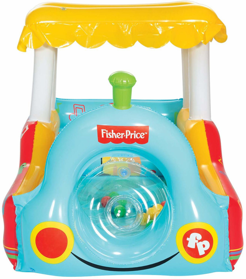 DIVI DIVINE Fisher Price Train Ball Pit with 25 Colorful Play