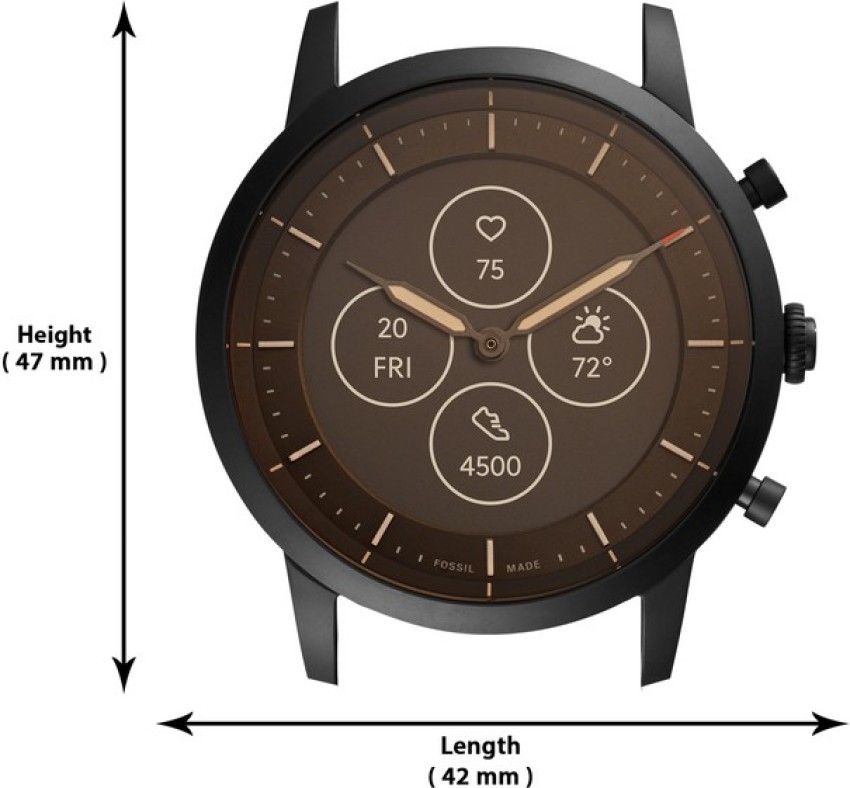 FOSSIL Collider Hybrid HR Smartwatch Price in India Buy FOSSIL