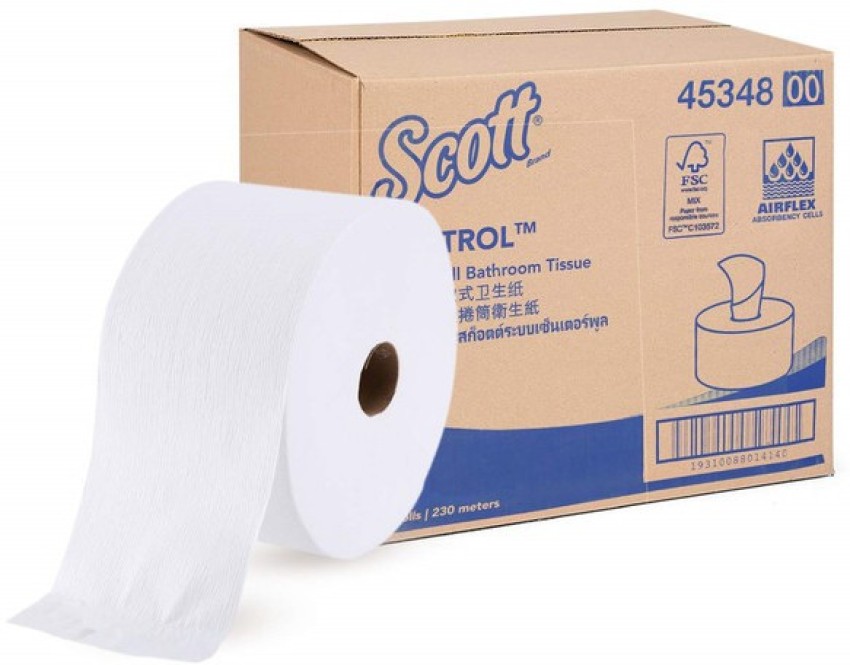 Scott Control Centre Pull Bathroom Tissue, 12 Rolls, 1000 Pulls per Roll, White  Toilet Paper Roll Price in India - Buy Scott Control Centre Pull Bathroom  Tissue, 12 Rolls, 1000 Pulls per Roll, White Toilet Paper Roll online at