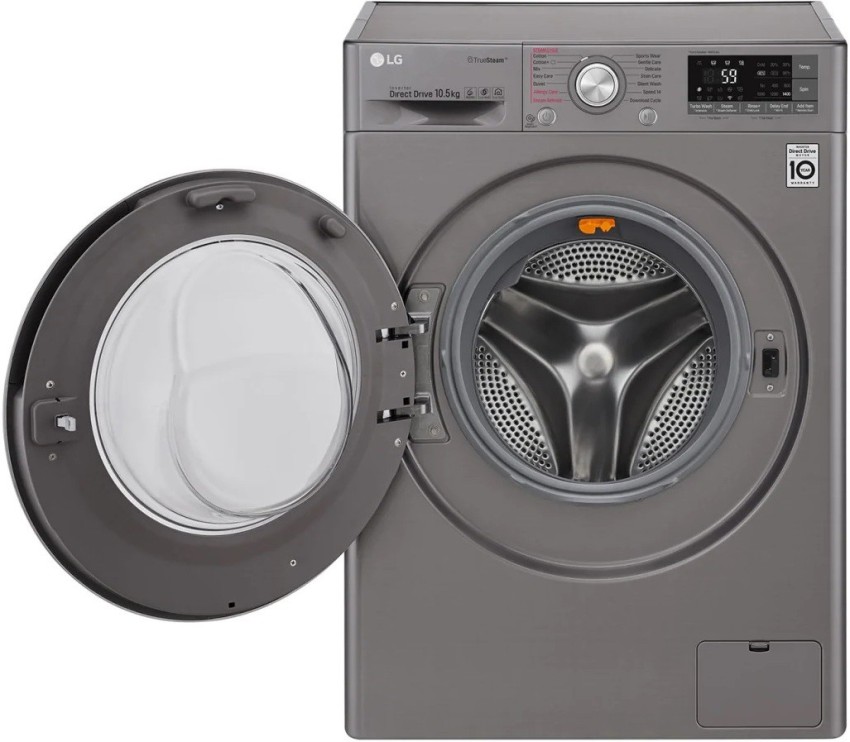 Lg 10.5 kg front on sale load washing machine