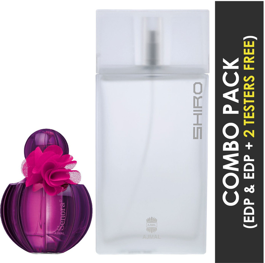 Buy Ajmal Senora 75ml and Shiro 90ML EDP Eau de Parfum 165 ml
