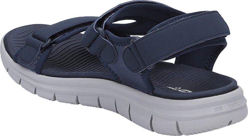 Red and blue discount sandals