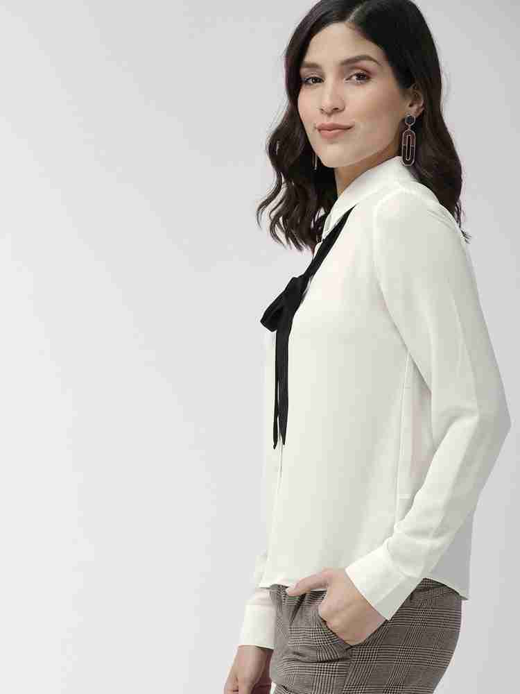 FOREVER 21 Women Solid Formal White Shirt Buy FOREVER 21 Women Solid Formal White Shirt Online at Best Prices in India Flipkart