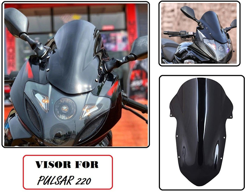 P A BUBBLE VISOR Bike Headlight Visor Price in India Buy P A