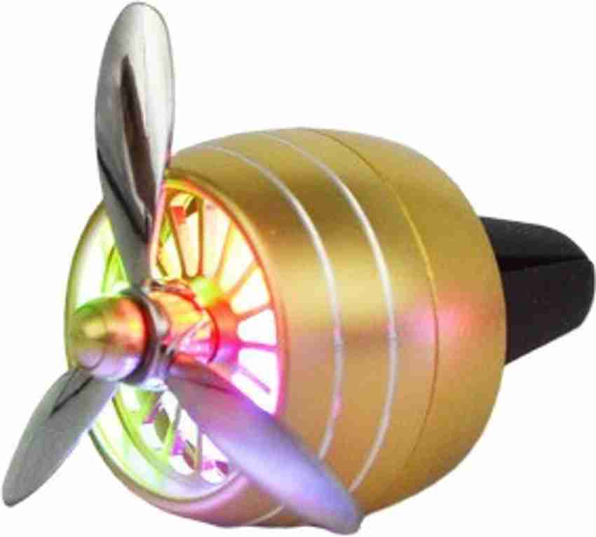 DRAMATIC INTERORS Car Jet Perfume Propeller Jet Engine Shaped car