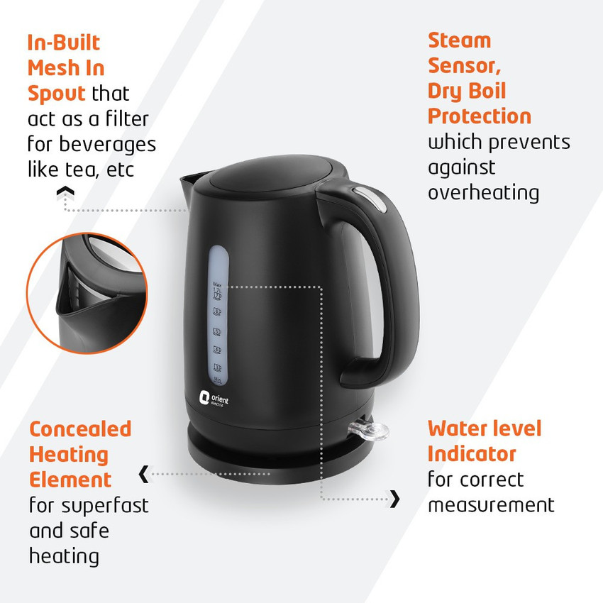 Orient Electric EKBC17PB Electric Kettle Price in India Buy