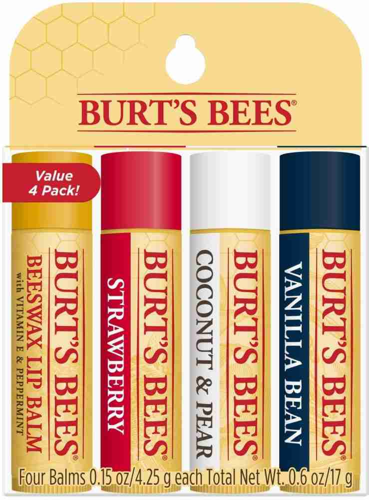 Burt's Bees Strawberry Lemonade Lip Balm 2 (0.15 oz) tubes blister box