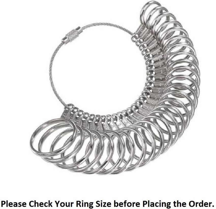 3SIX5 Shani Dosha Niwaran Black Horse Shoe Iron Ring Size 21 No