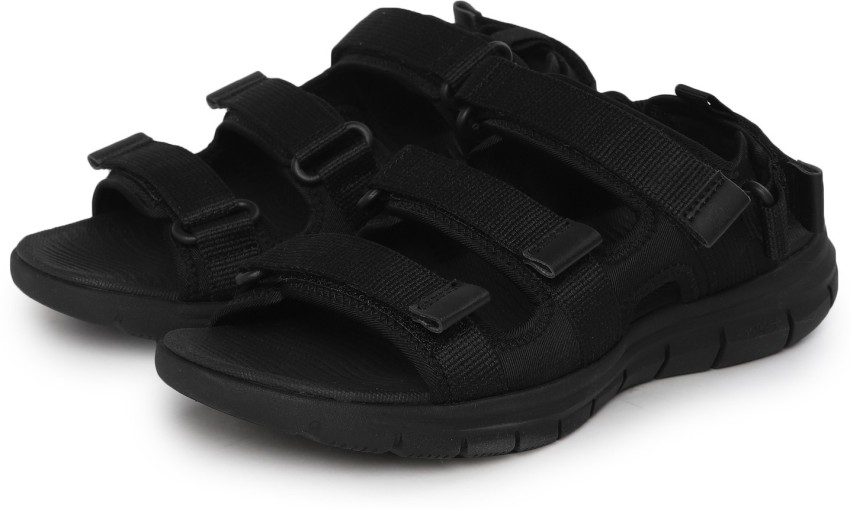 RED TAPE Men Black Sports Sandals Buy RED TAPE Men Black Sports