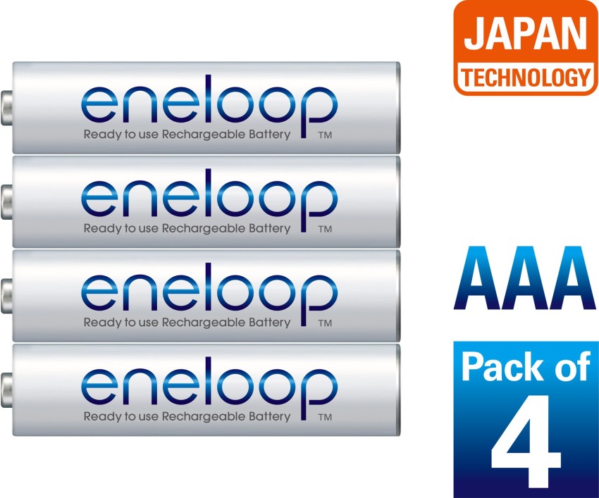 Panasonic BK-4HCCA8BA eneloop pro AAA High Capacity Ni-MH Pre-Charged  Rechargeable Batteries, 8-Battery Pack