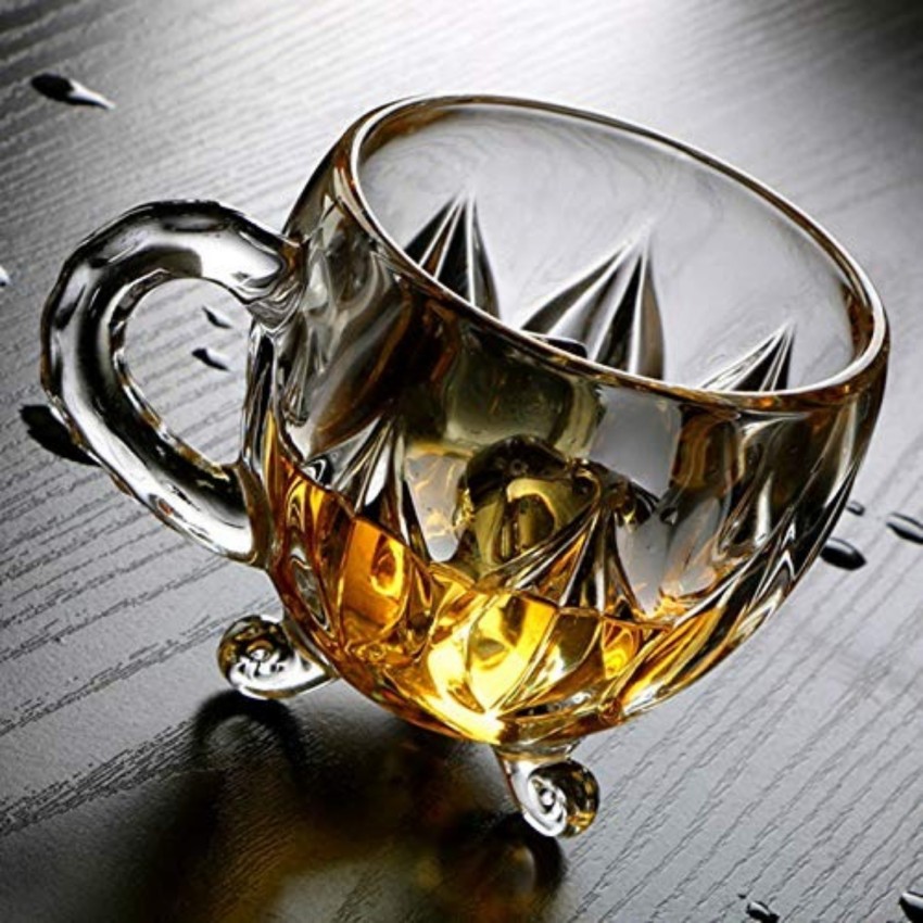 Joy2u Pack of 6 Glass (pack of 6) yujing glass tea cup set 170 ml Price in  India - Buy Joy2u Pack of 6 Glass (pack of 6) yujing glass tea cup