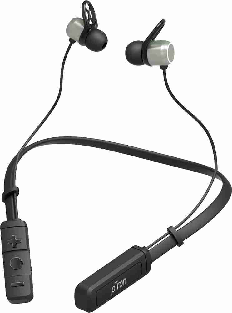 Ptron neckband earphones hot sale
