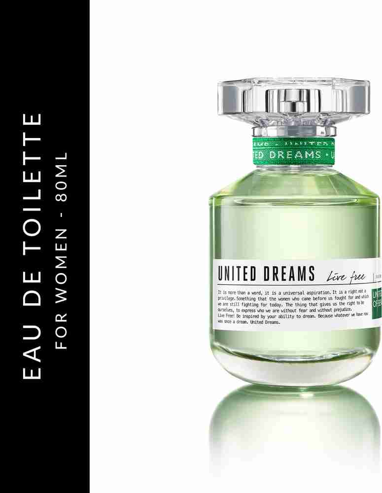 United dreams live free store 80ml