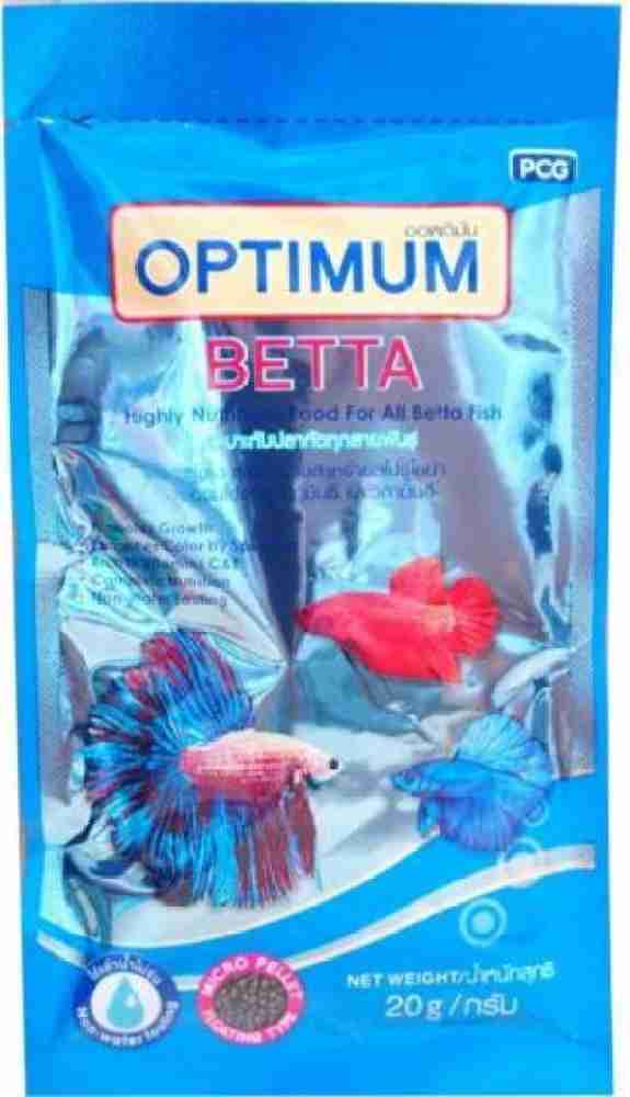 pcg Optimum Betta 20gm Sea Food 0.02 kg Dry New Born Adult Young