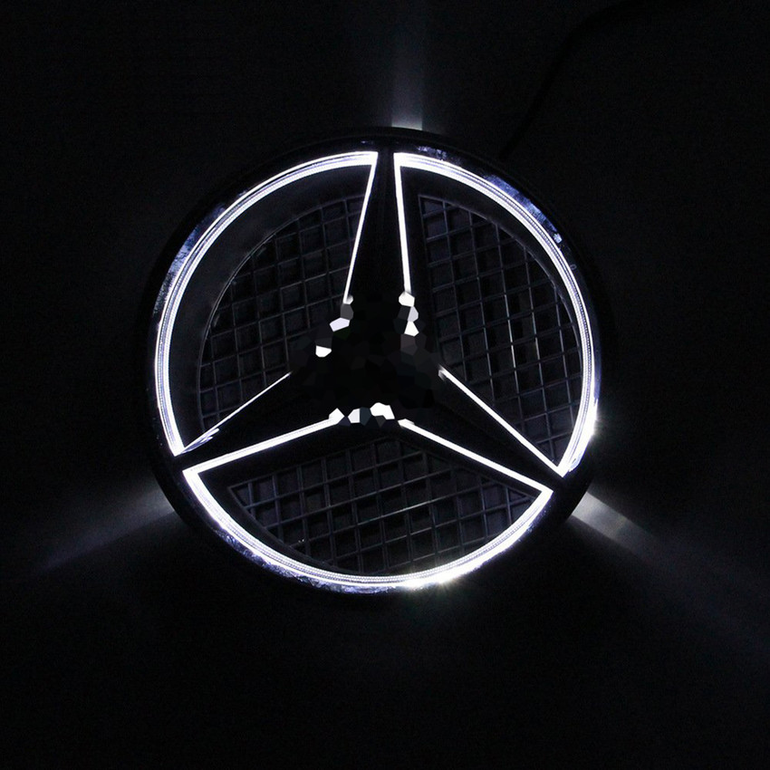 Led logo new arrivals car
